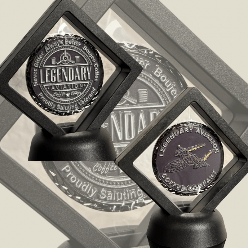 Moneda legendaria del desafío de la aviación: edición limitada, 100 % fabricada en EE. UU.