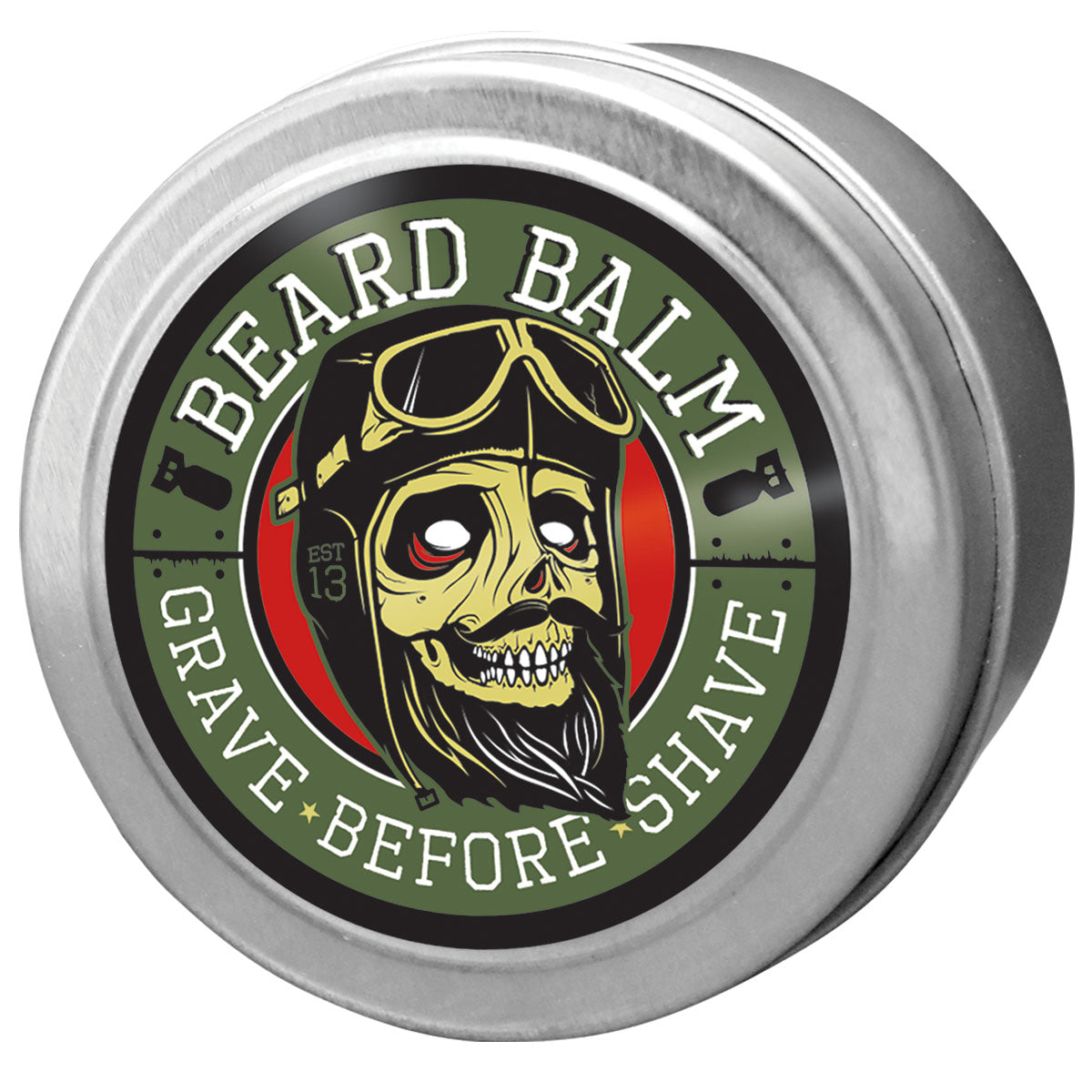 LATAS GRANDES DE 4 OZ. BÁLSAMO GRAVE PARA ANTES DEL AFEITADO DE LA BARBA™