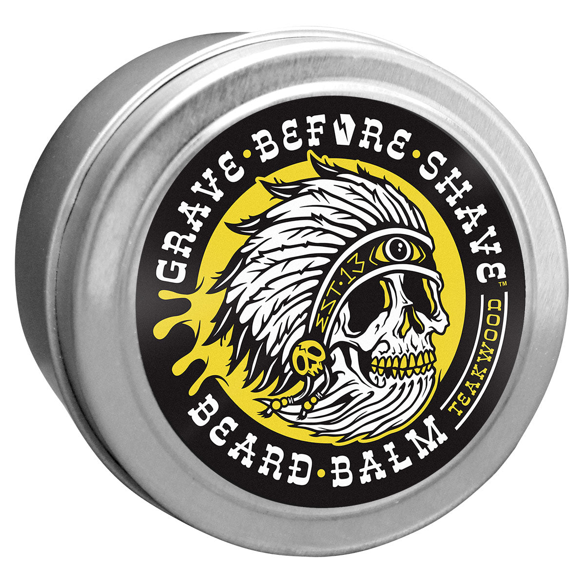 LATAS GRANDES DE 4 OZ. BÁLSAMO GRAVE PARA ANTES DEL AFEITADO DE LA BARBA™