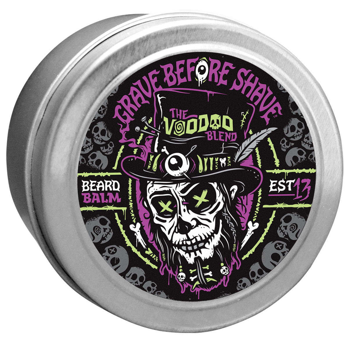 4 OZ. BIG TINS GRAVE BEFORE SHAVE BEARD™ BALM