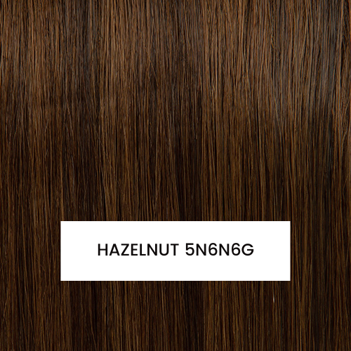 Peluca Hera de 15" de cabello humano Remy con encaje frontal (anudada a mano)