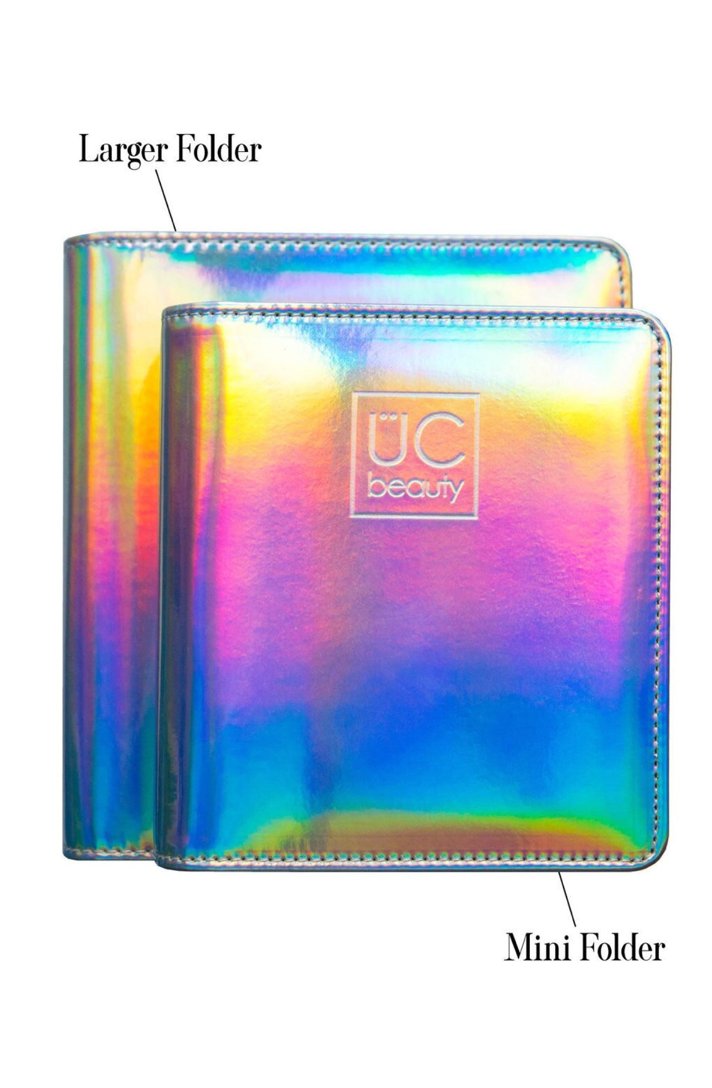 Mini Holographic Nail Stamp Storage Binder