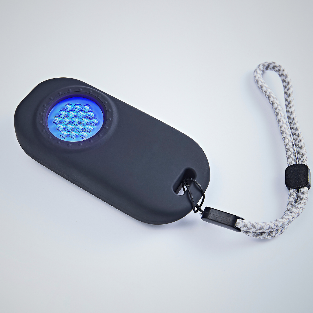 Máscara LED proCLEAR (negro azabache)