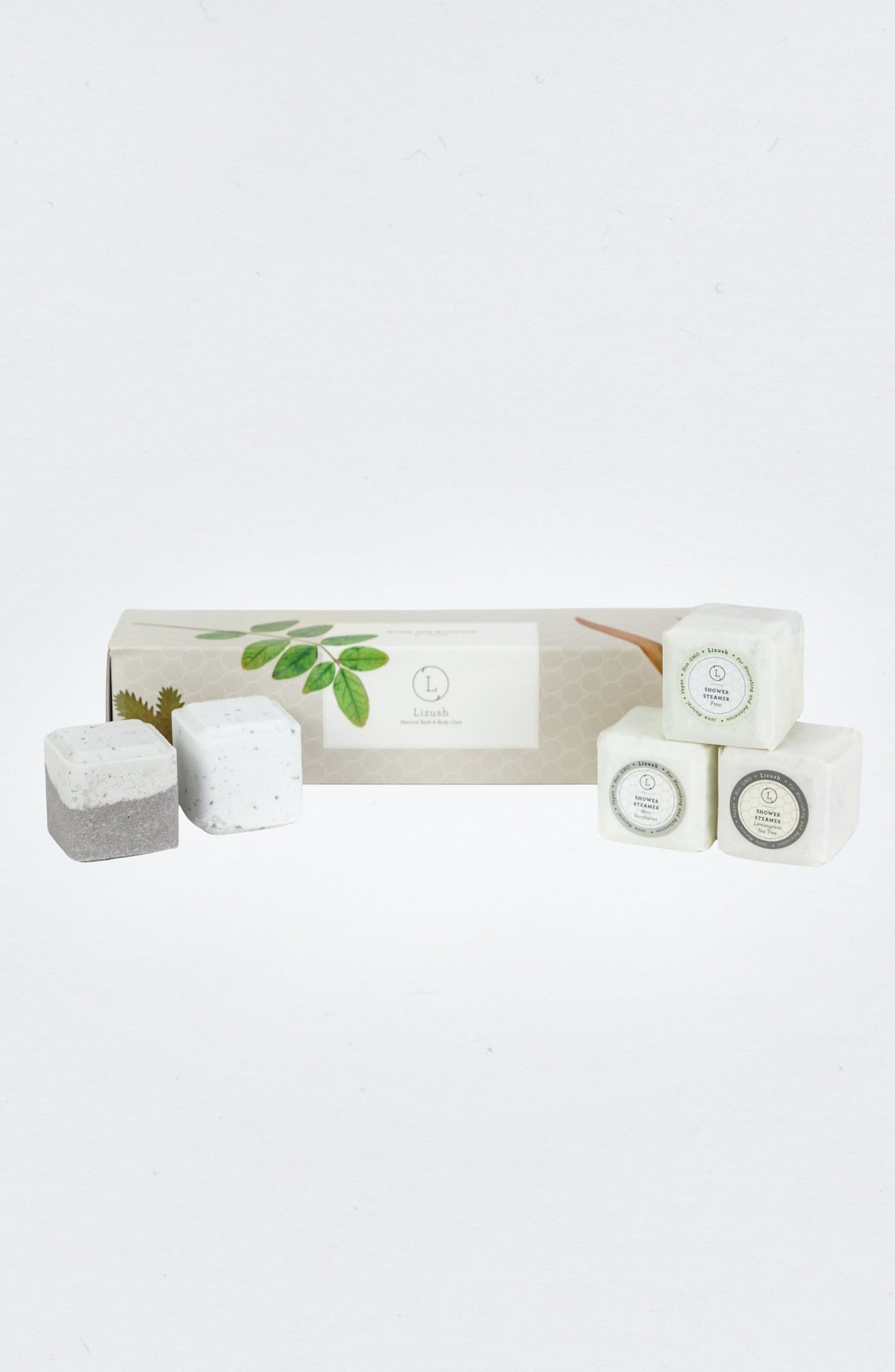Vaporizador de ducha Earthy, caja de regalo refrescante para hombres y mujeres, juego de 5 vaporizadores de ducha
