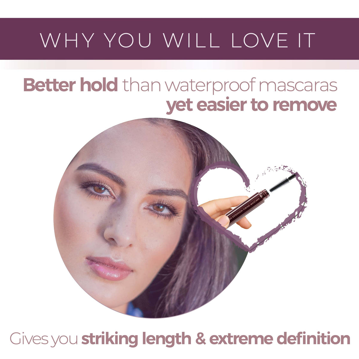 Máscara de pestañas Lash Extension TUBING™