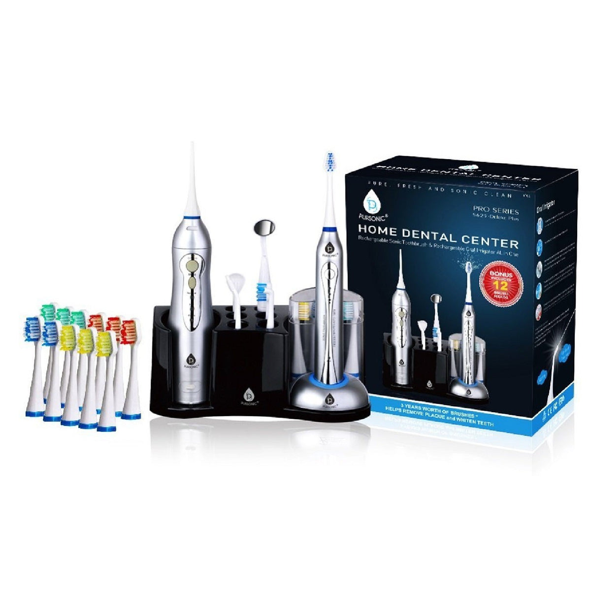 Rechargeable Electric Toothbrush and Rechargeable Water Flosser