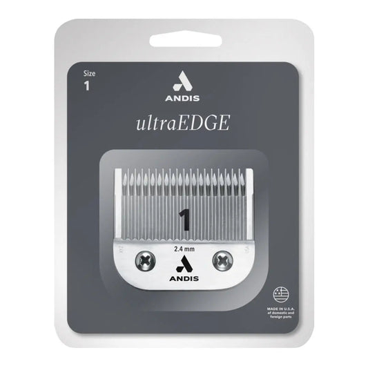 Andis 64070 UltraEdge Detachable Clipper Blade – Size 1, Carbon-Infused Steel