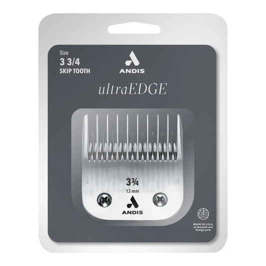 Andis 64133 UltraEdge Detachable Dog Clipper Blade, Skip Tooth 1/2-Inch Cut Length