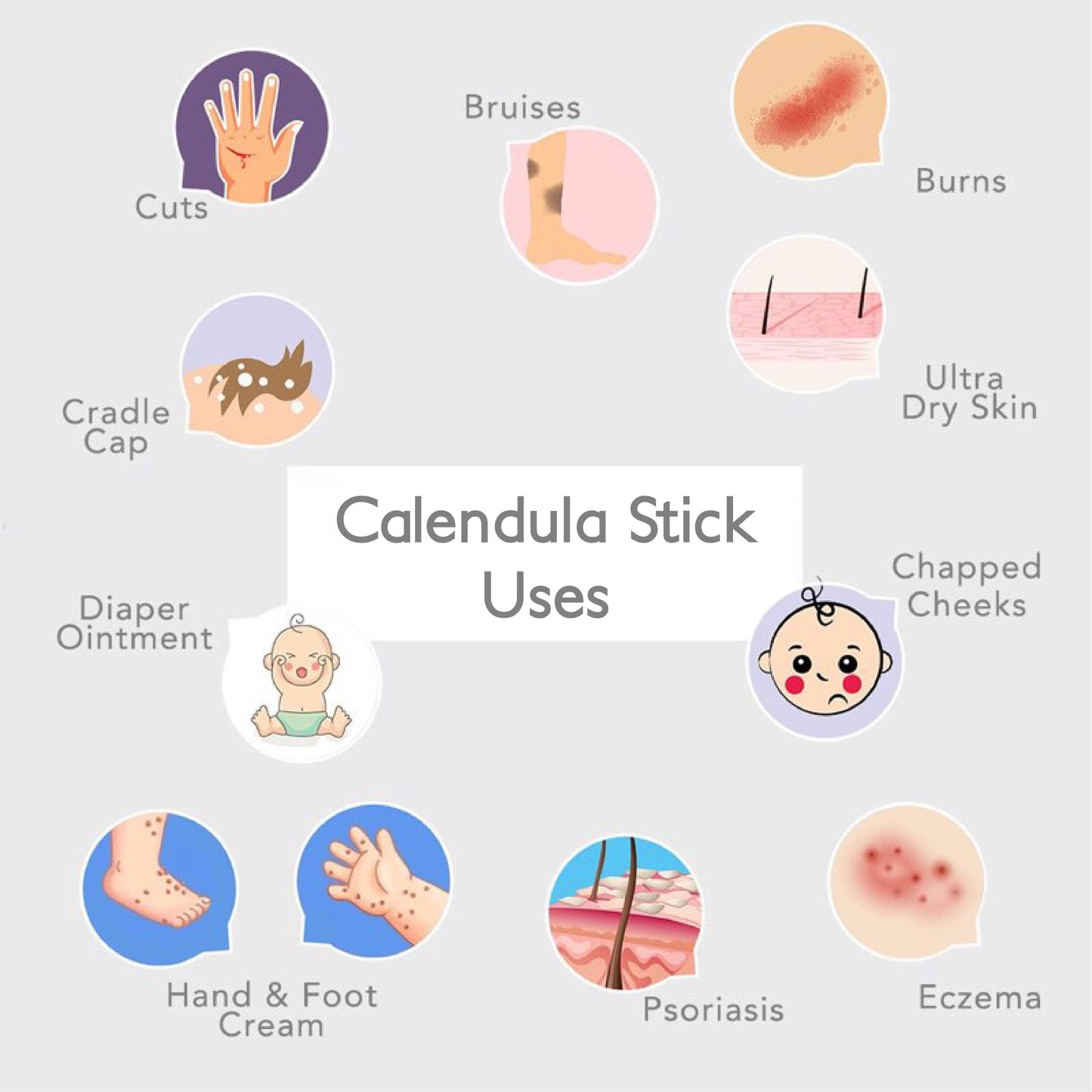 Lavender Bud Skin Stick - Organic Lotion Stick - Travel Size