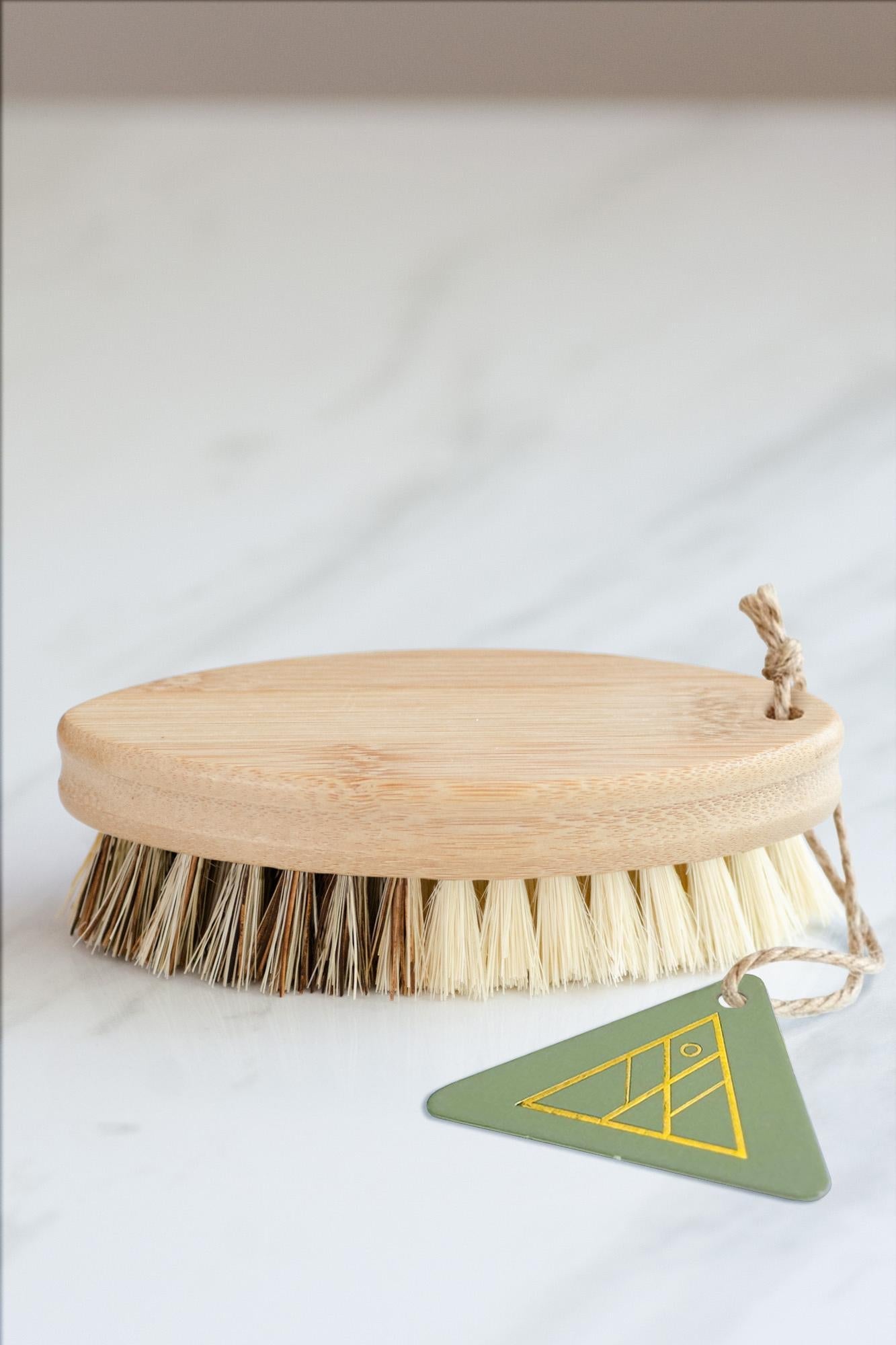 CASA AGAVE® Duo Tone Vegetable Brush | General Cleaning - No Tox Life®