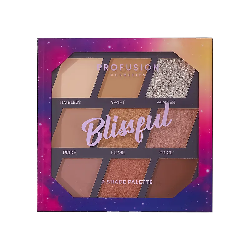 Glamour eufórico | Paleta de 9 tonos Blissful