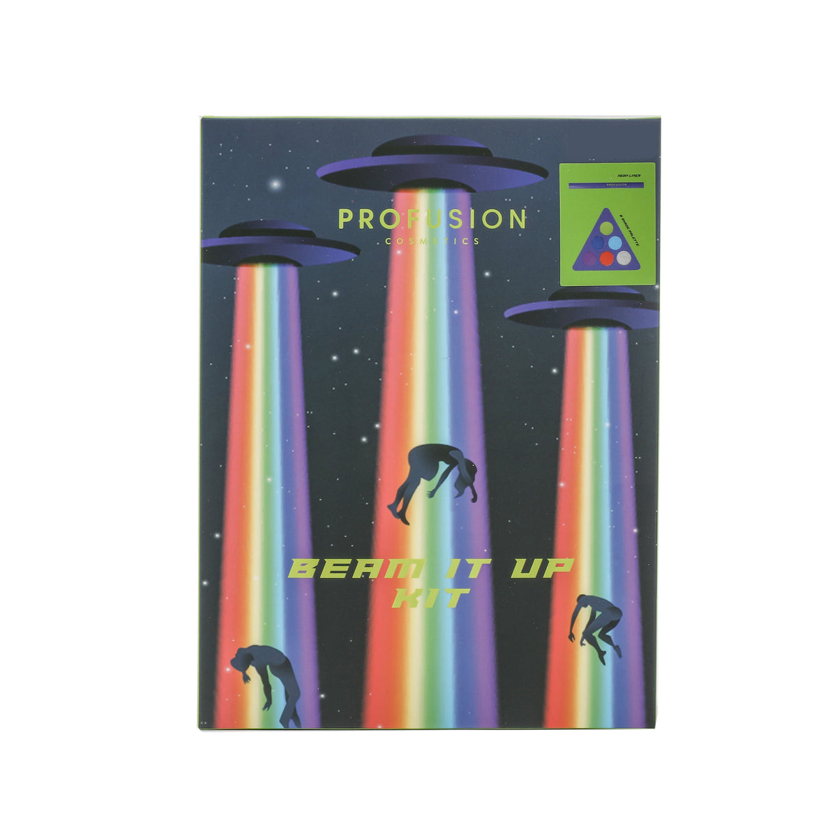 UFO | Kit Beam It Up: Paleta de 6 tonos + Delineador neón