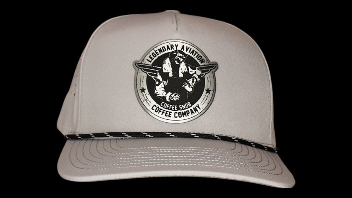Gorra de aviador de alto rendimiento con calavera legendaria