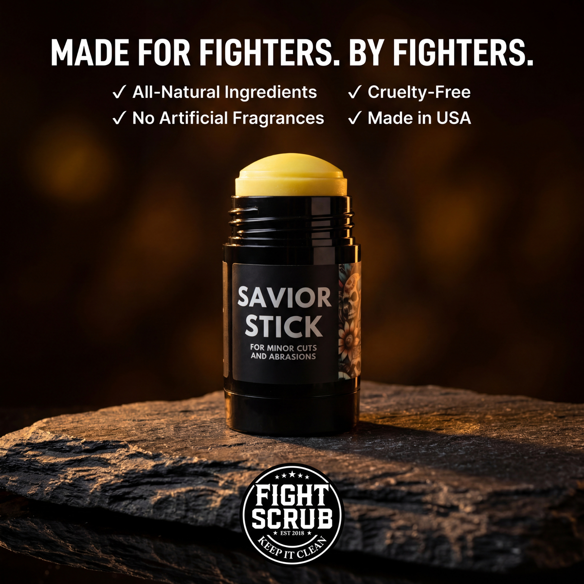 Savior Stick : soulage la douleur et accélère la guérison des abrasions