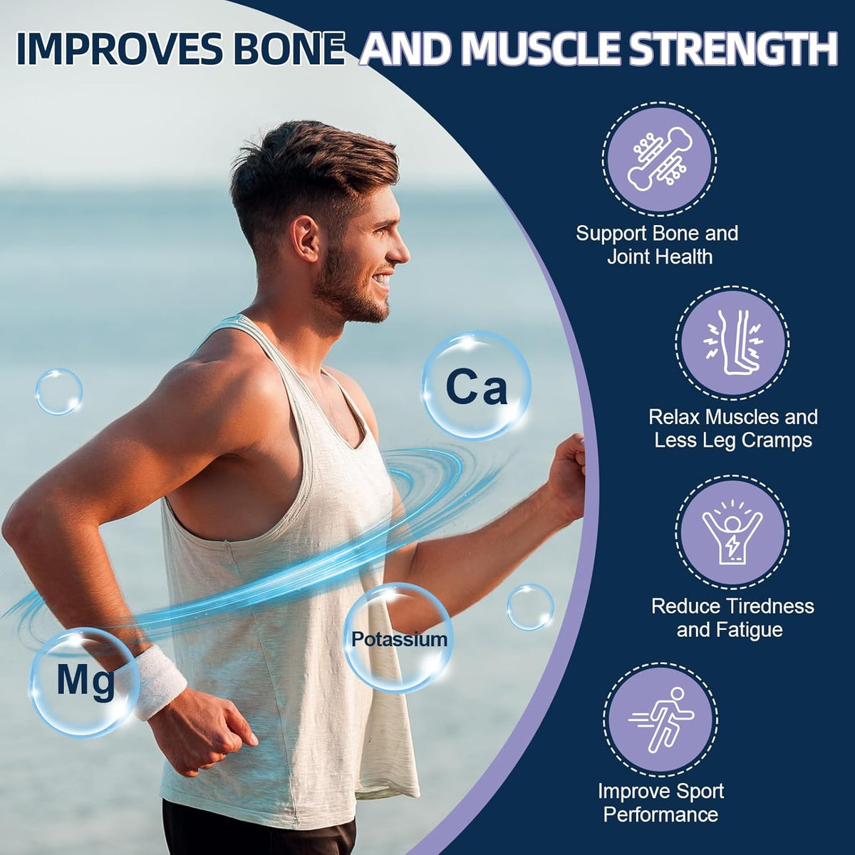 Magnesium Complex Powder 210mg, 6 Forms with L-Theanine, GABA & B6, Lemon-Orange, 100 Servings