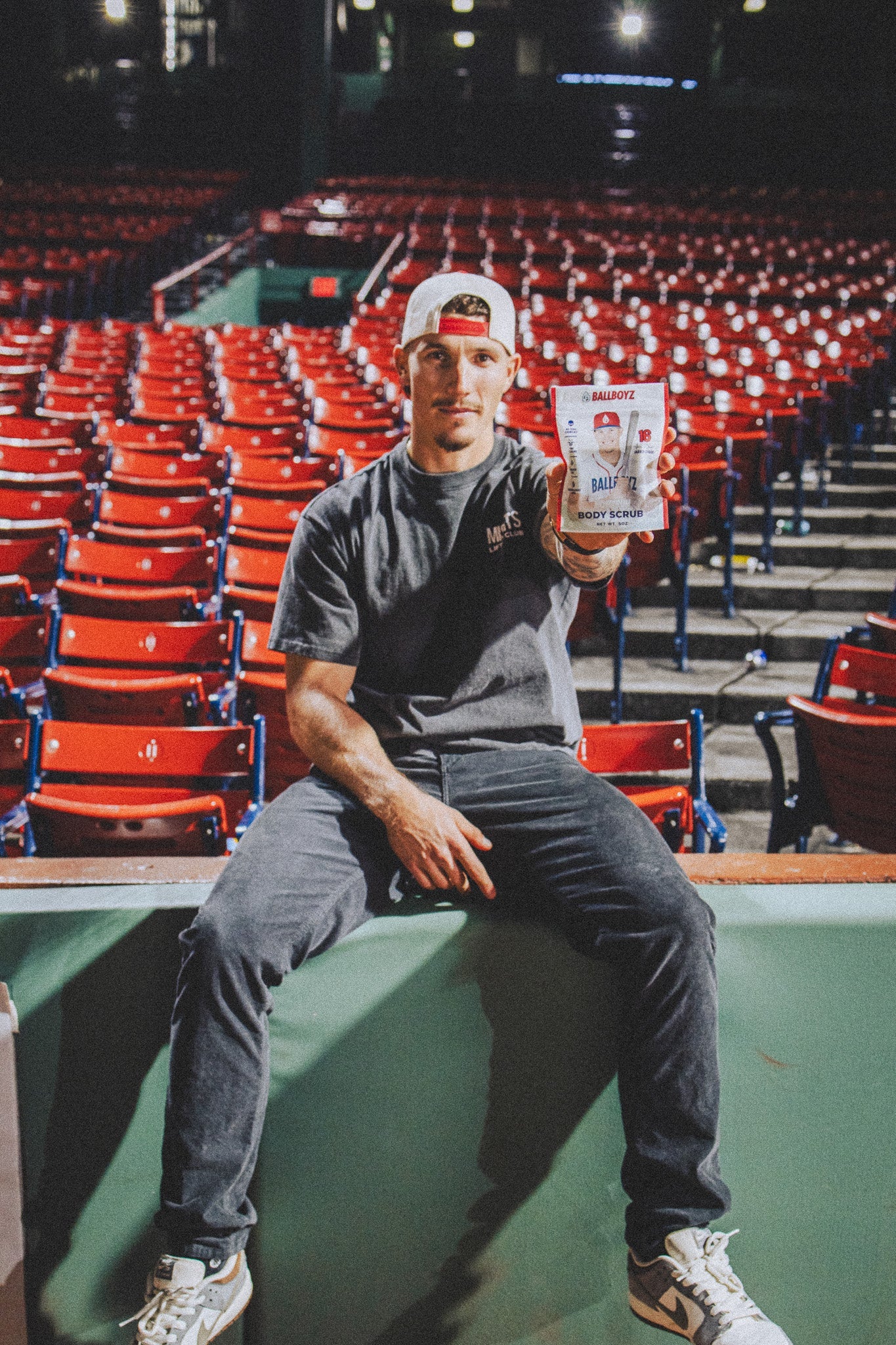 Jarren Duran Home Run Body Scrub (Light Acne)