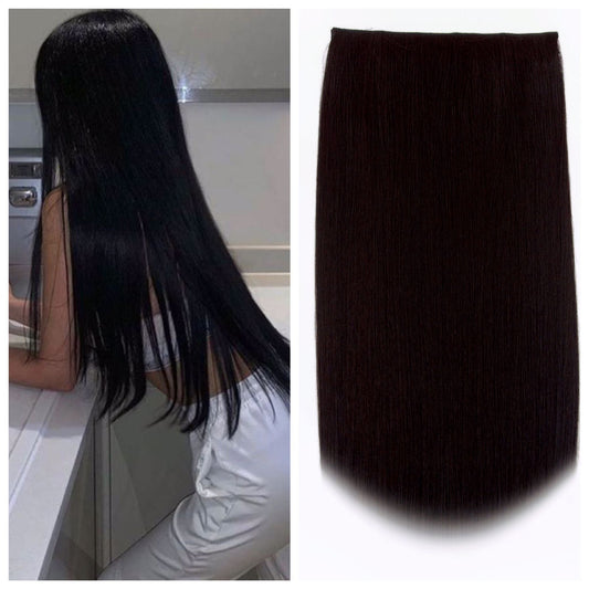 27" Hair Extensions Clip-in Straight 160g