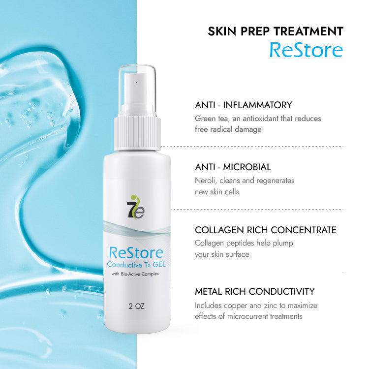 2oz. ReStore Anti-Aging Conductive Gel with Bio-Active Complex