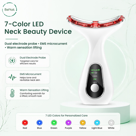 7-in-1 Face & Neck LED Sculpting Device