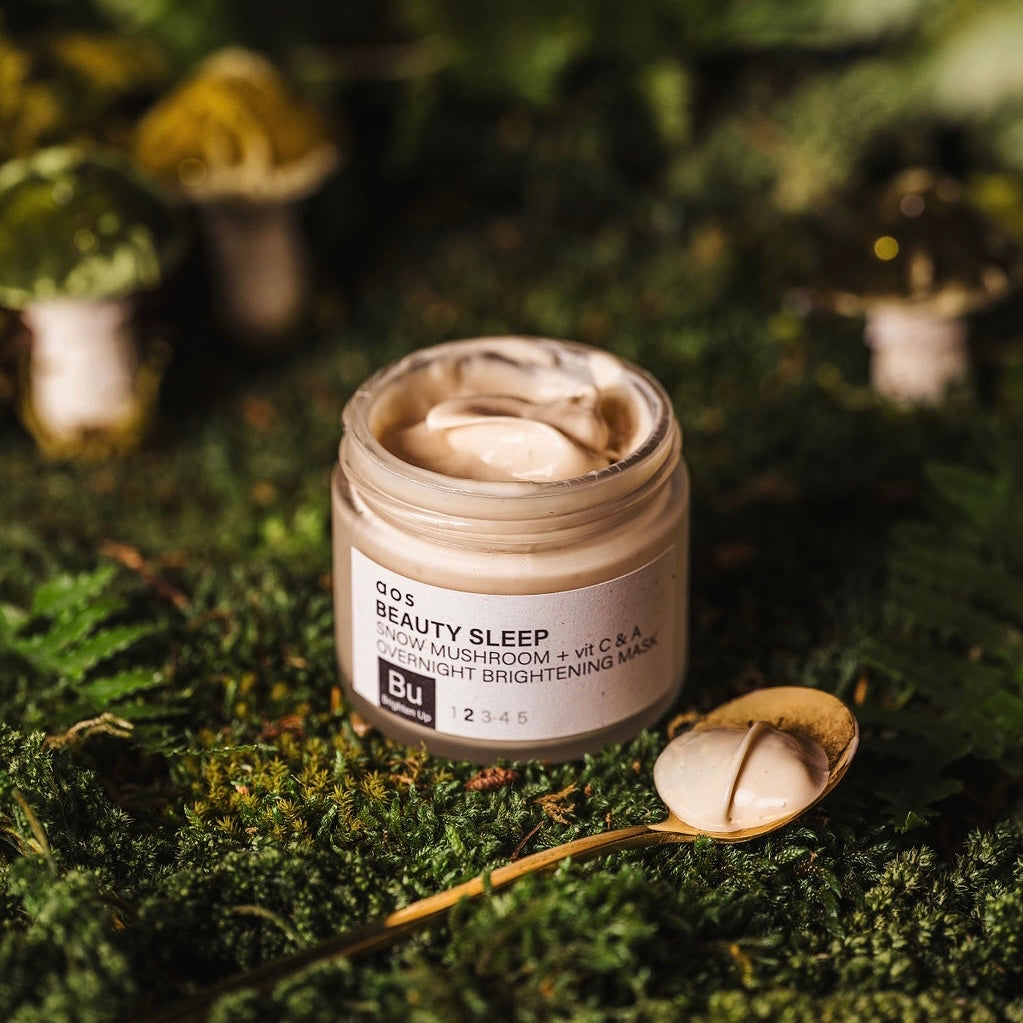 Beauty Sleep Snow Mushroom + C & A Overnight Brightening Mask