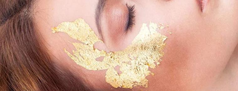 ZAQ 24K Pure Gold Leaf Facial Mask