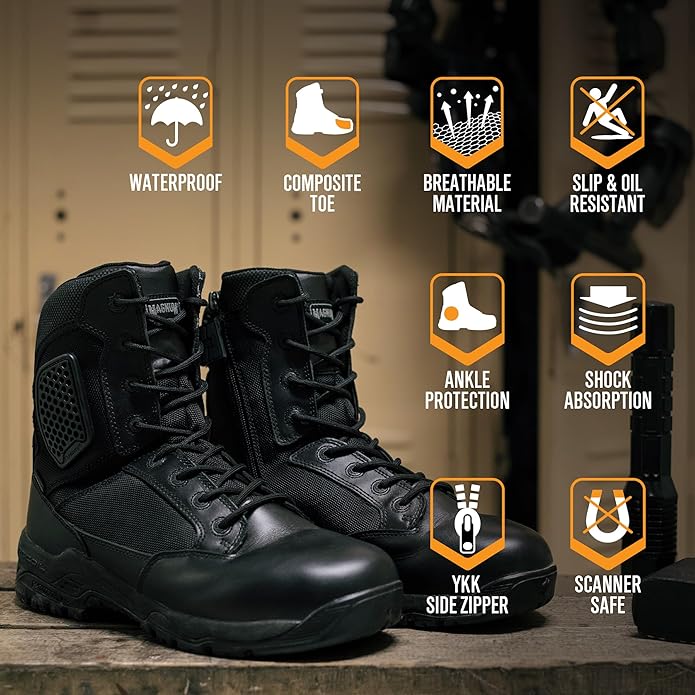 Bota STRIKE FORCE de 8" talla WP CT