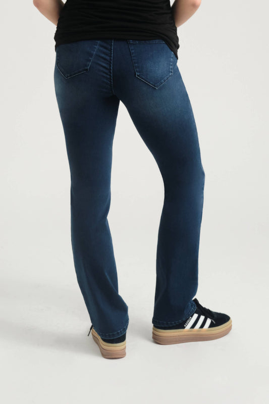 1822 Denim - Maternity 32” Better Butter Slim Straight Jean w/ Bellyband