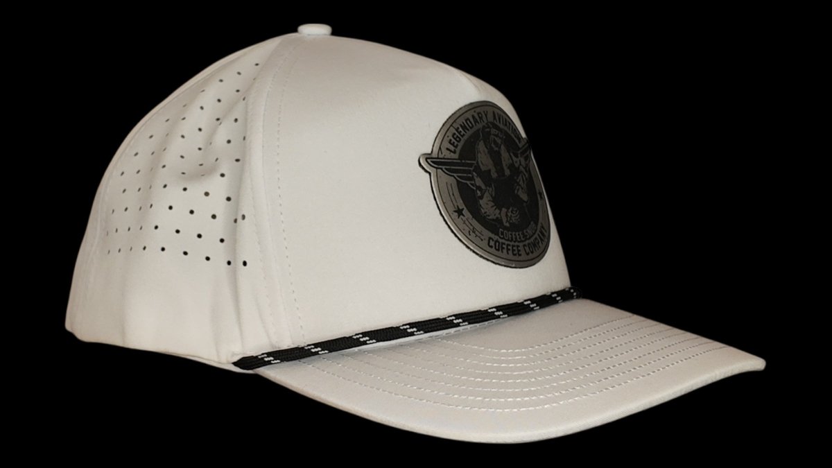Gorra de aviador de alto rendimiento con calavera legendaria