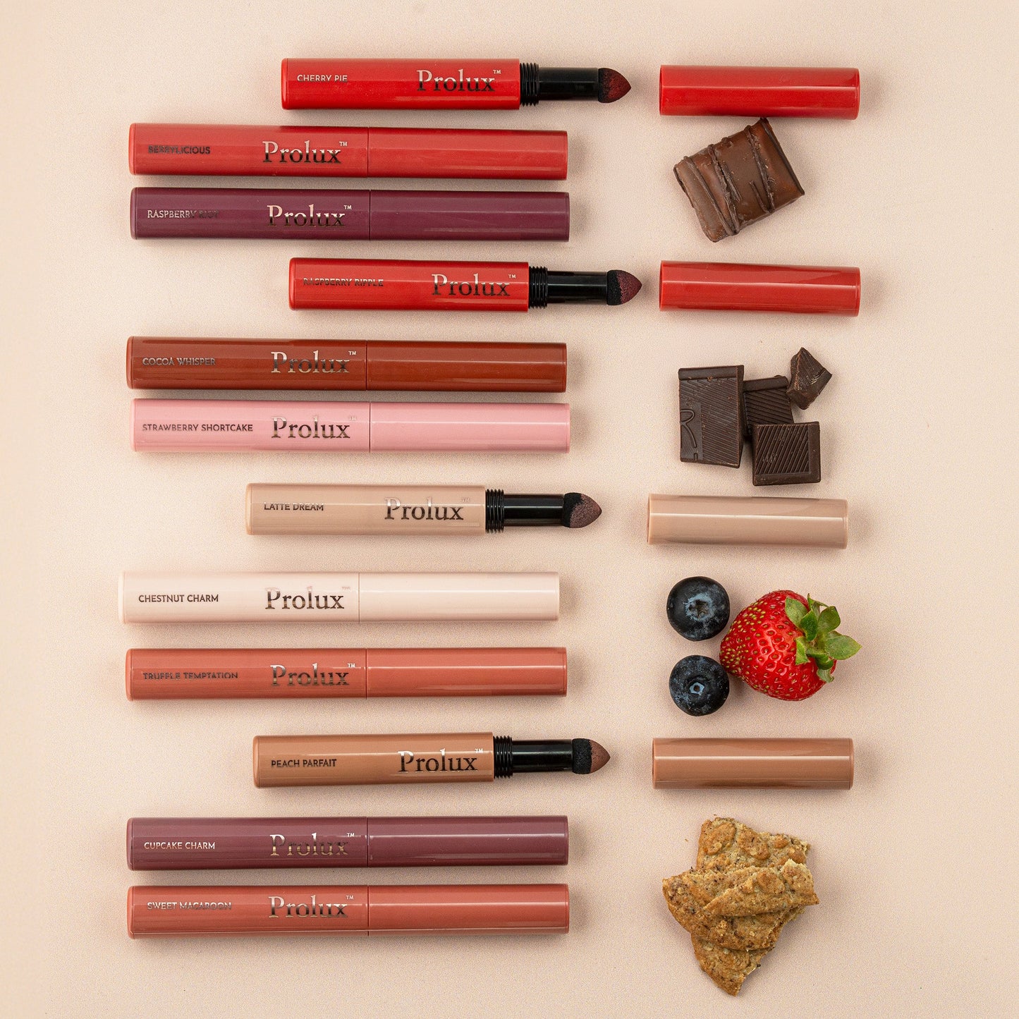 Sweet Delights - Trío de labiales en polvo