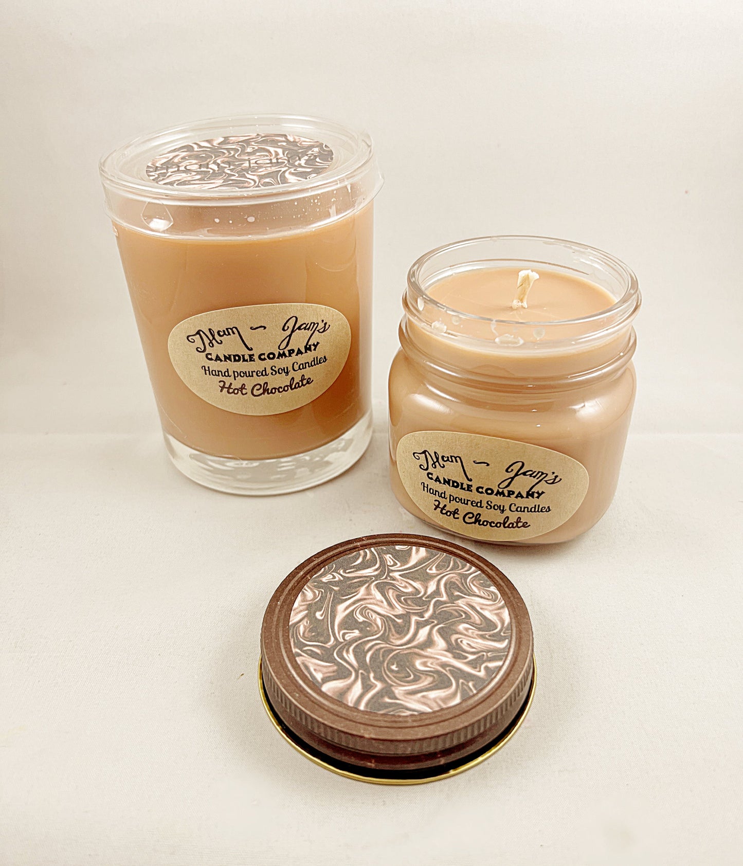 Hot Chocolate Soy Candle – Warm & Sweet Scent | Mam Jam’s