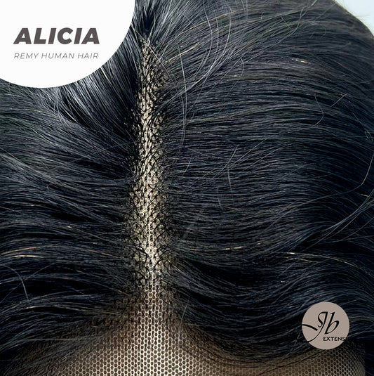 JBEXTENSION 12 Inches 13*4 Real Human Hair Bob Cut Short Straight Lace Frontal Wig ALICIA