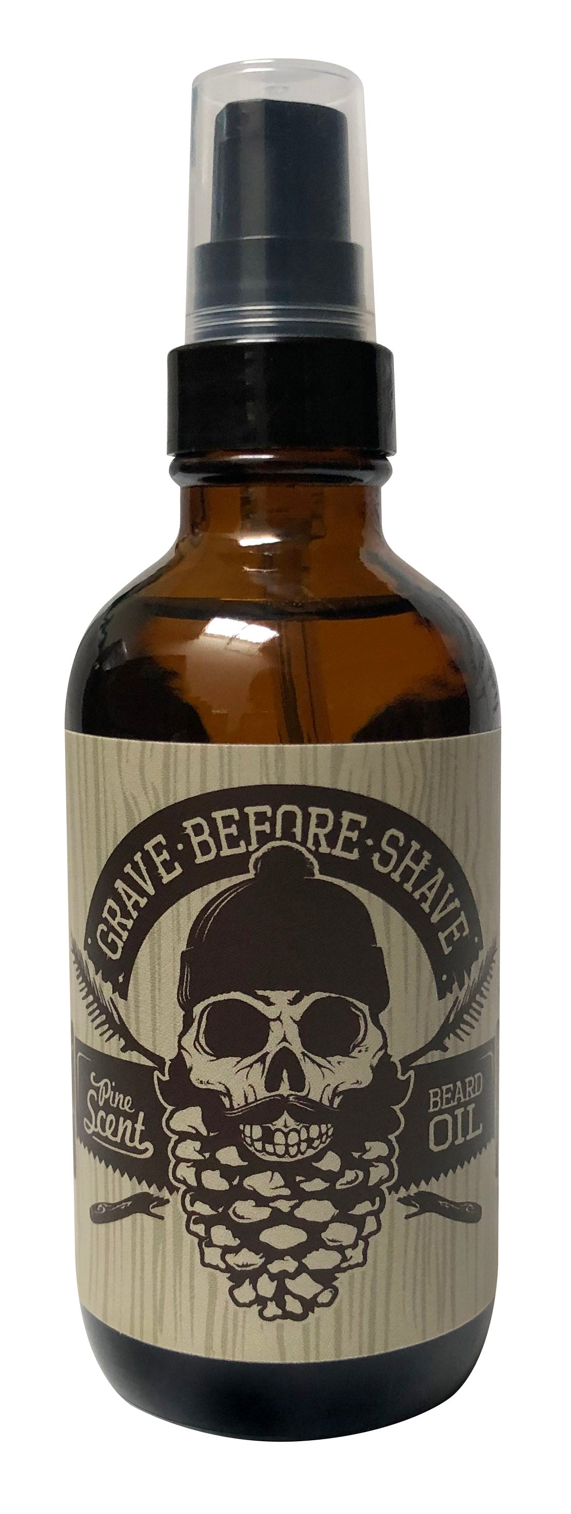 4oz. BIG BOTTLE OF GRAVE BEFORE SHAVE™ BEARD OIL