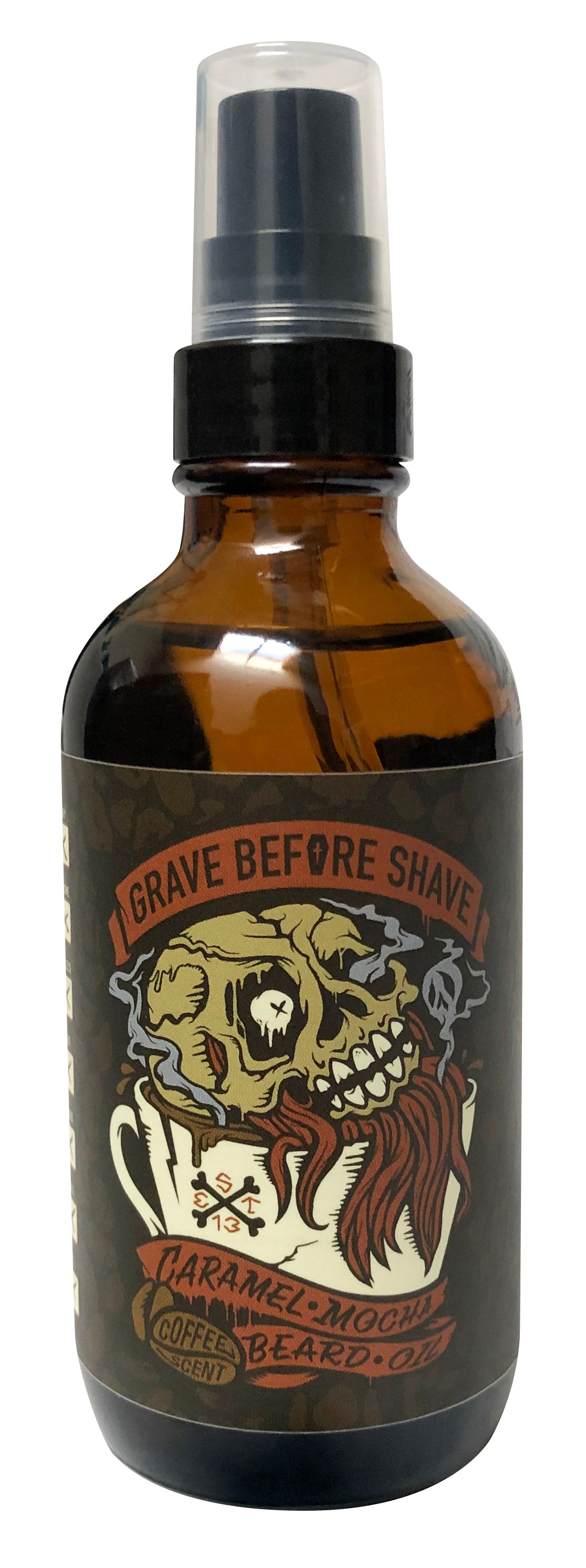 4oz. BIG BOTTLE OF GRAVE BEFORE SHAVE™ BEARD OIL