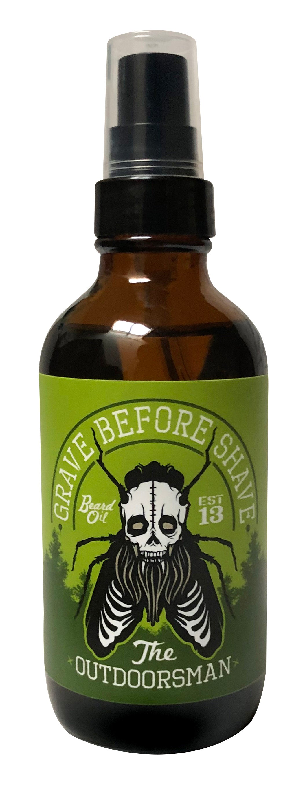 4oz. BIG BOTTLE OF GRAVE BEFORE SHAVE™ BEARD OIL