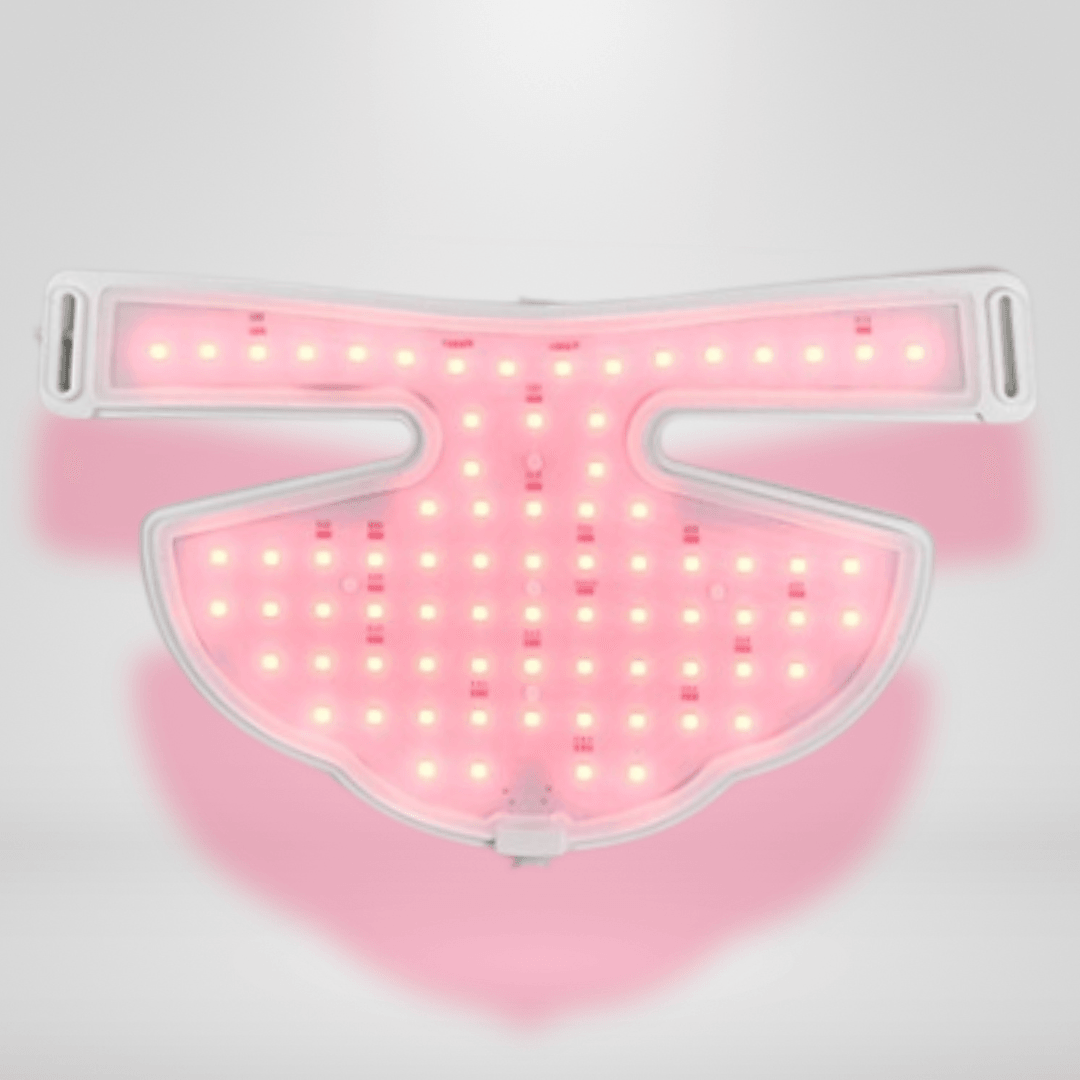 Máscara de terapia de luz LED para cuello y pecho Noor 2.0