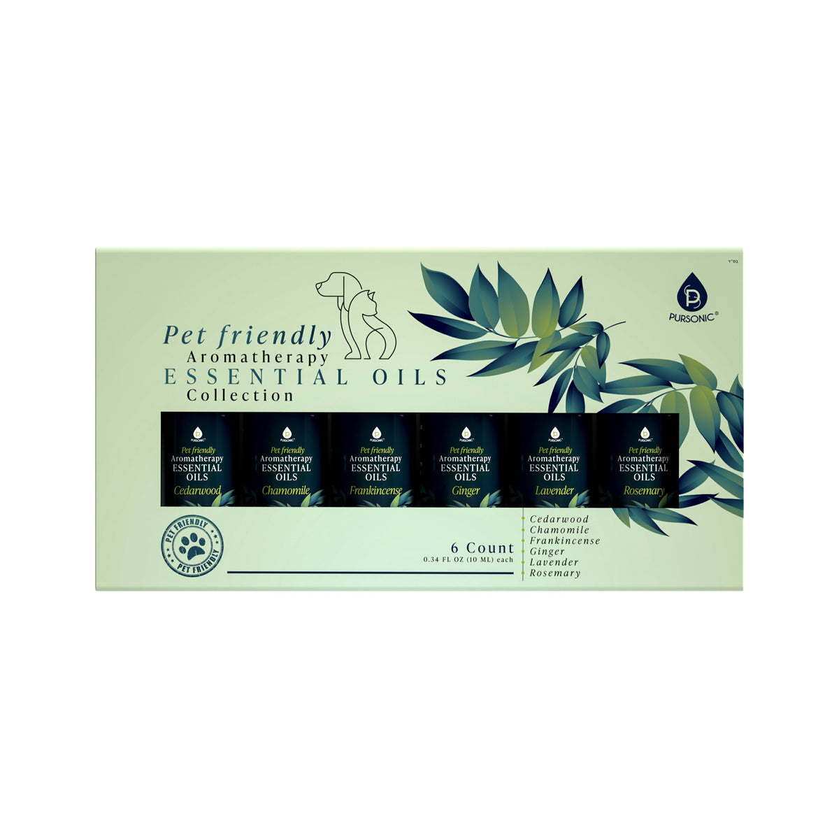 Colección de aromaterapia para mascotas (paquete de 6)
