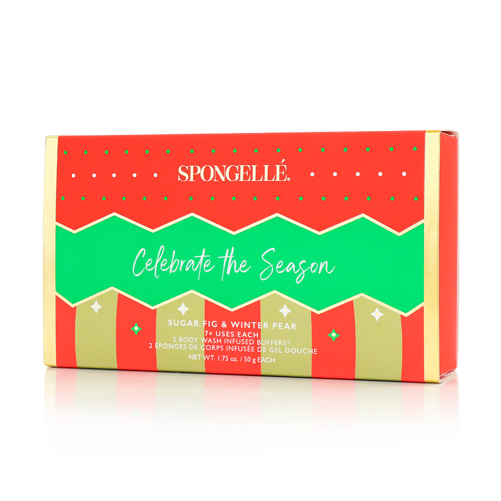 Celebra la temporada | Set de regalo con adornos navideños