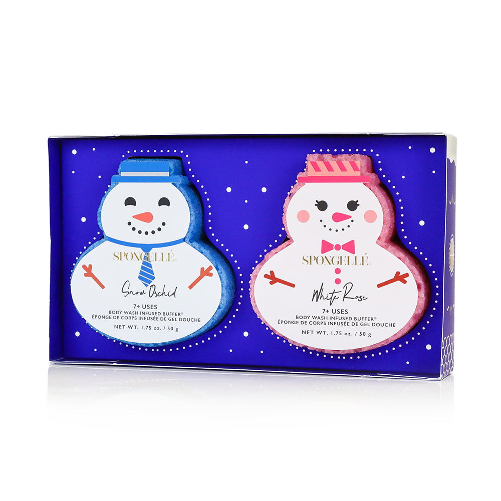 Maravillas invernales | Set de regalo de muñeco de nieve navideño