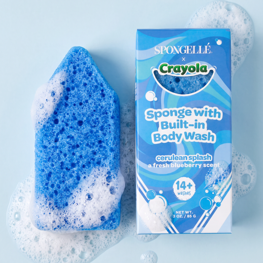 Cerulean Splash Body Buffer | Crayola