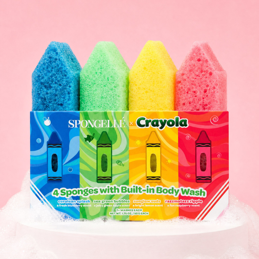 Crayola Body Wash Infused Buffer Gift Set