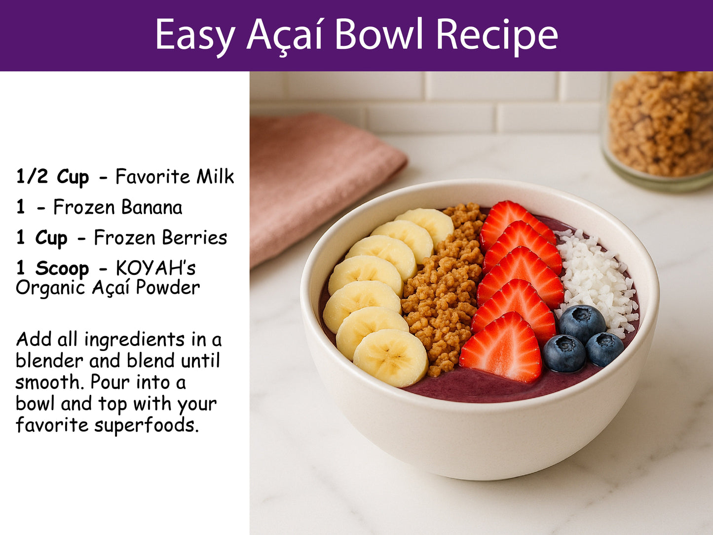 Organic Acai Powder