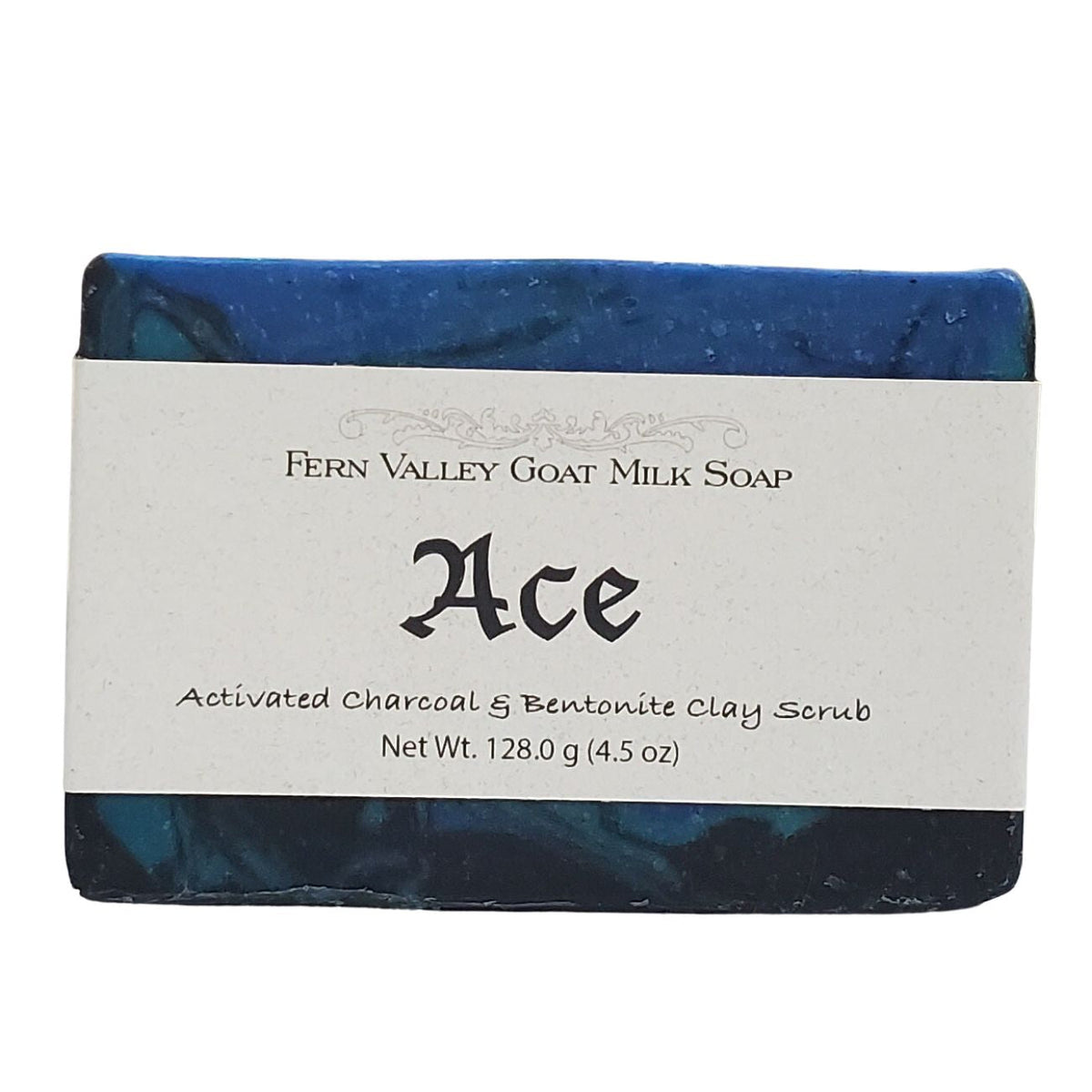 Jabón natural de leche de cabra | Jabón exfoliante | Ace - Jabón para hombres