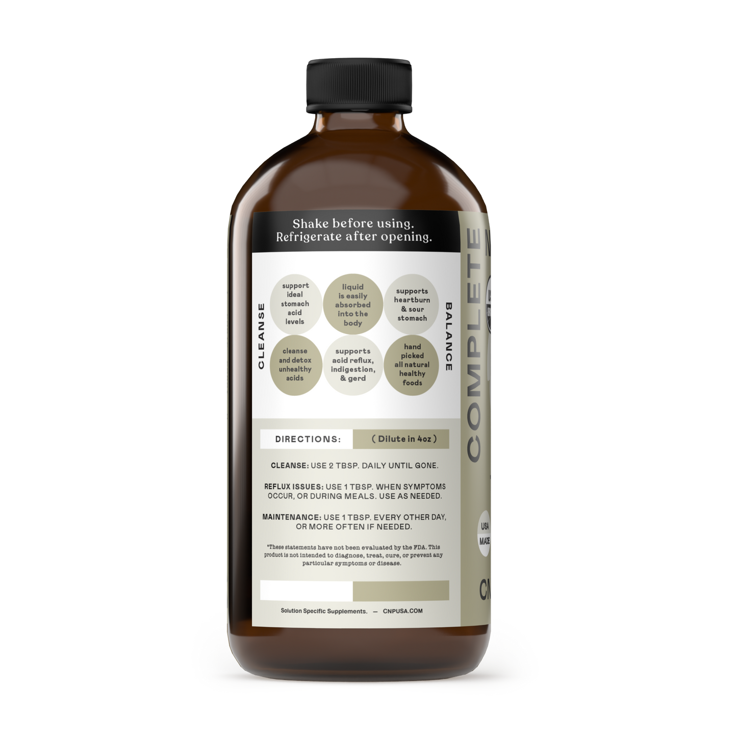 Acid Reflux Complete - 16oz Glass Bottle