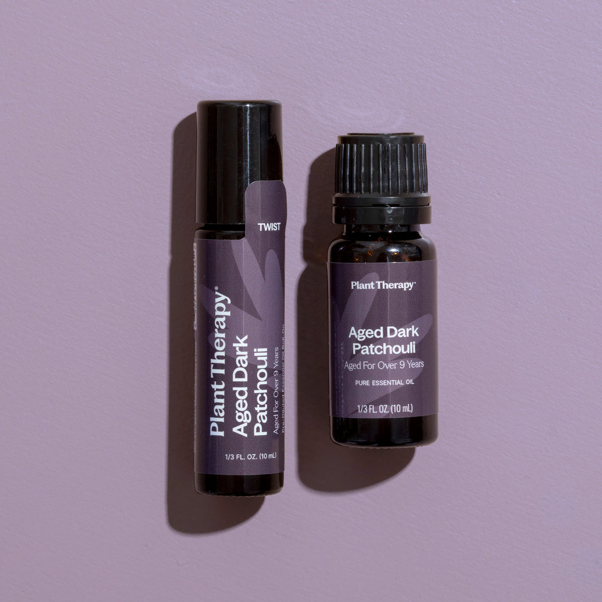 Aceite esencial de pachulí oscuro envejecido prediluido roll-on 10 ml