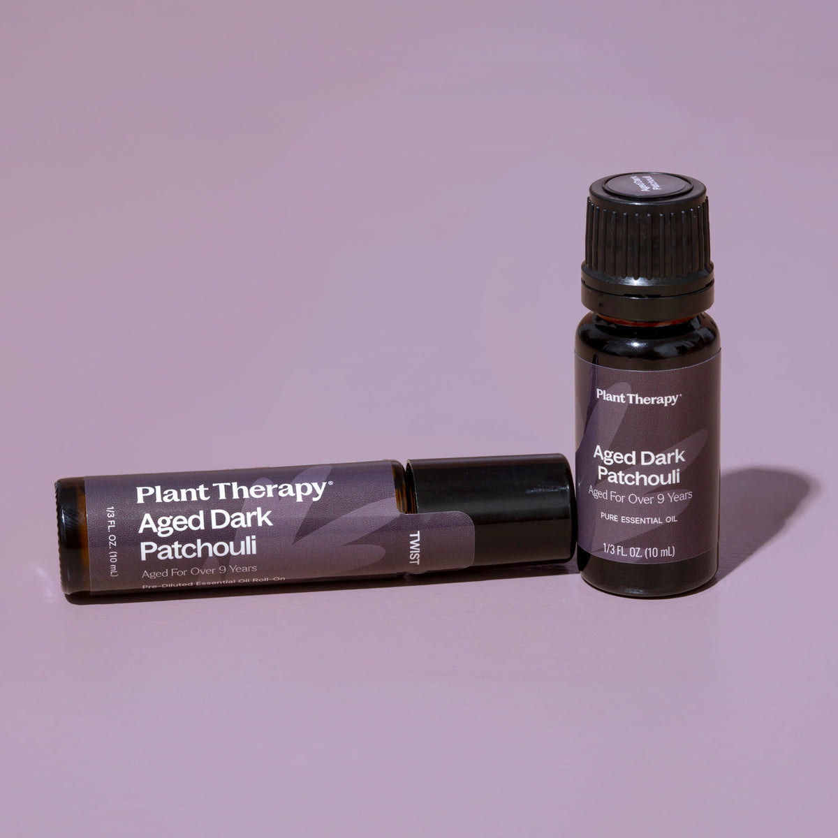 Aceite esencial de pachulí oscuro envejecido prediluido roll-on 10 ml