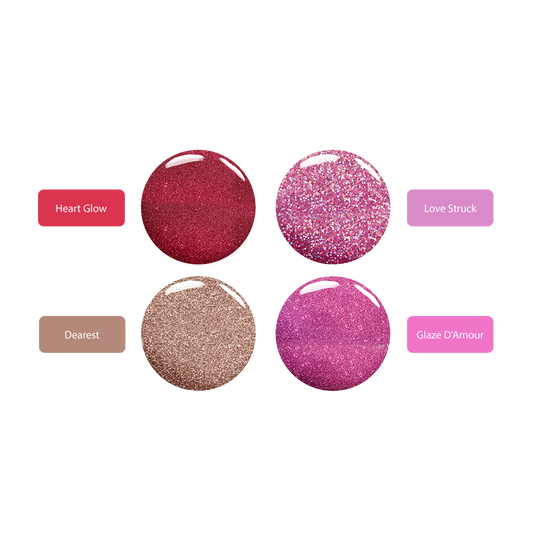 Amour Tints - 4 Glittery Bundle