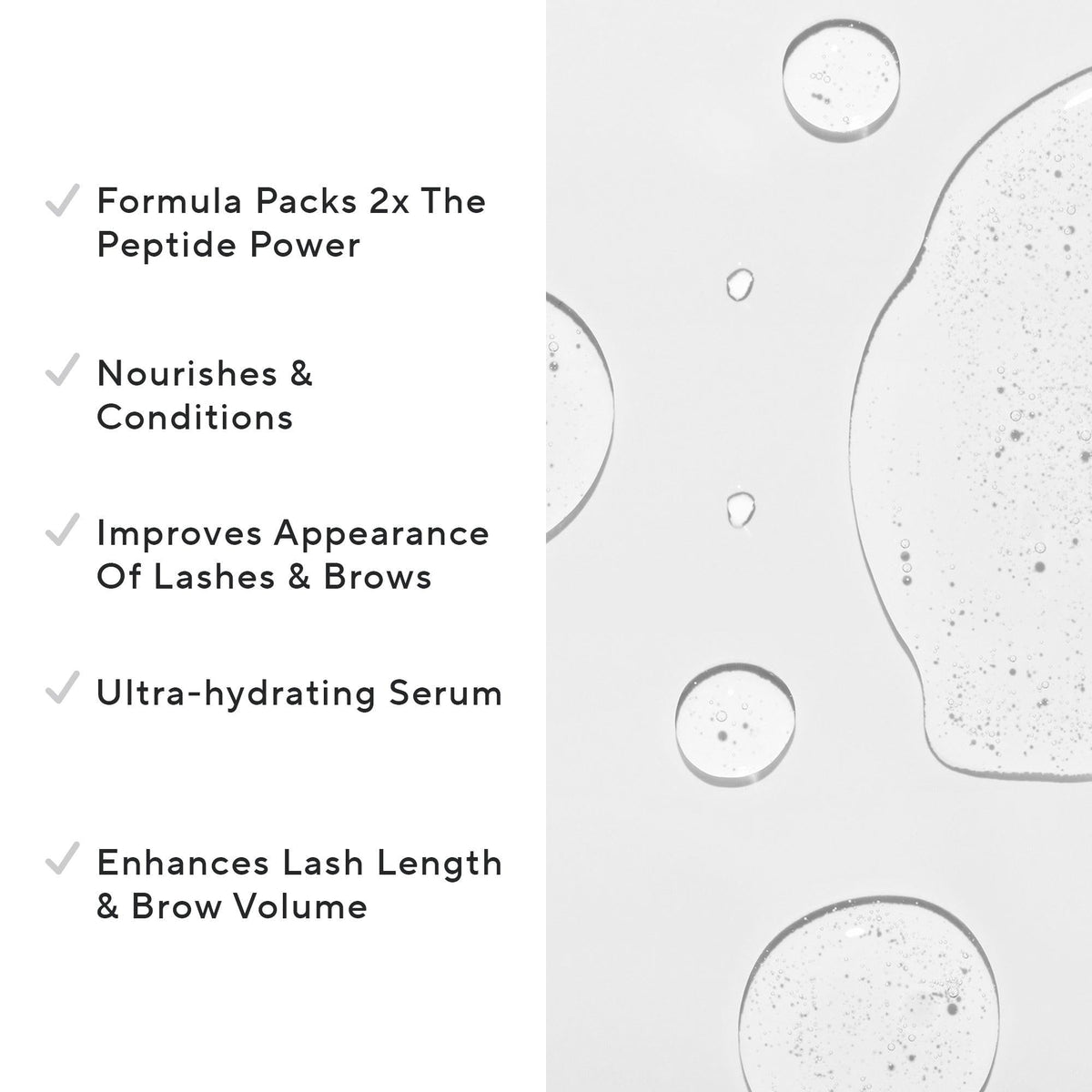 Suero potenciador del crecimiento de pestañas y cejas Amp 2.0
