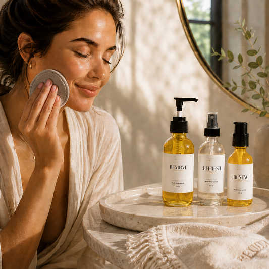 Anti-Aging, All Natural, Organic Skin Care Set to Heal Skin