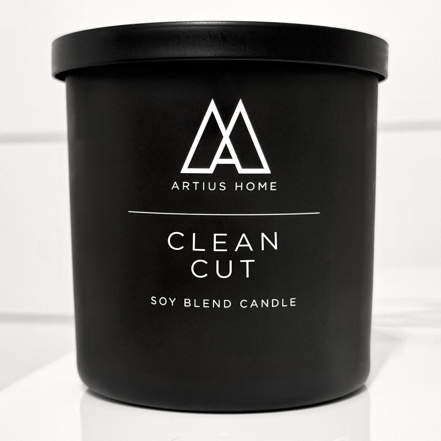 Soy Blend Wood Wick Candle - Clean Cut