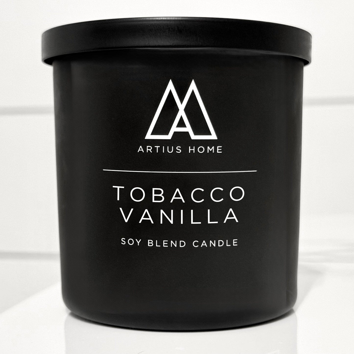 Soy Blend Wood Wick Tobacco Vanilla Candle